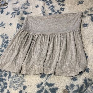 #2 No Boundaries Light Gray A-Line Skirt